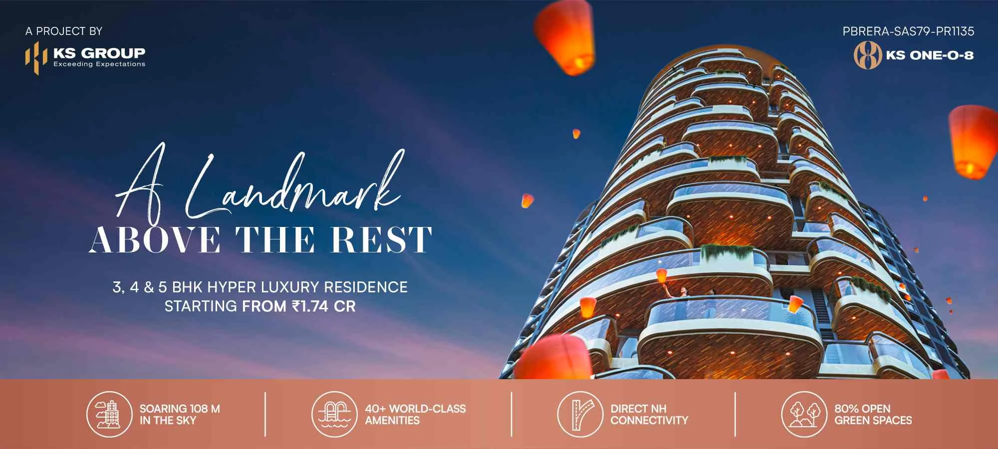 KS One-O-8 - A Landmark Above the Rest, by KS Group